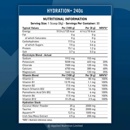 Applied Nutrition Hydration+ 240 g