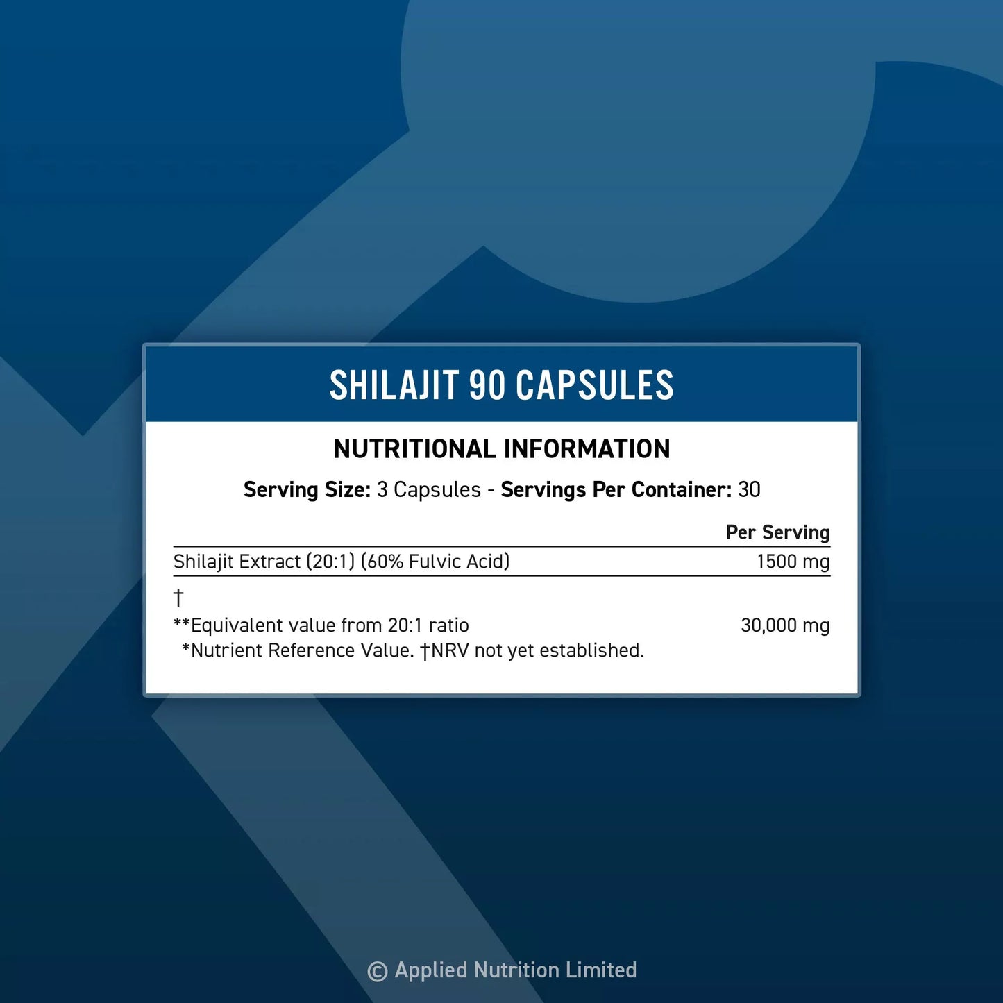 Applied Nutrition Shilajit 90 kaps.