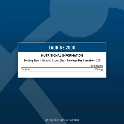 Applied Nutrition Taurine 1000 mg 200 g