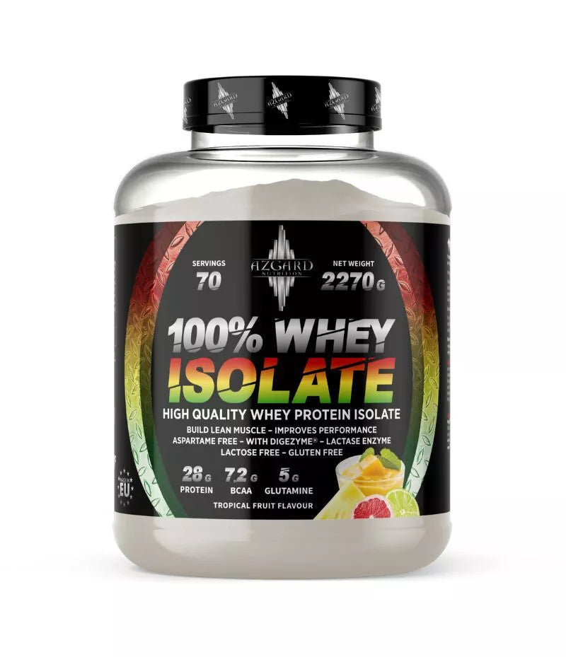 Azgard 100% Whey Isolate 2270 g, Lactose Free