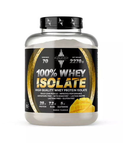 Azgard 100% Whey Isolate 2270 g, Lactose Free
