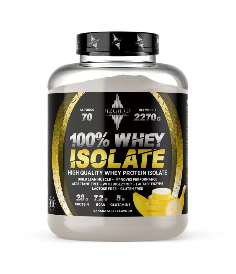 Azgard 100% Whey Isolate 2270 g, Lactose Free