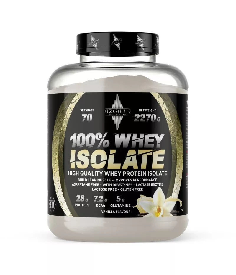 Azgard 100% Whey Isolate 2270 g, Lactose Free