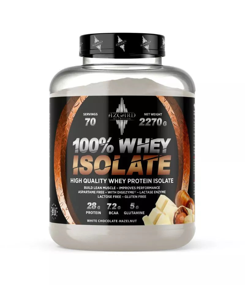 Azgard 100% Whey Isolate 2270 g, Lactose Free