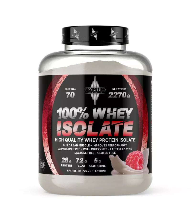 Azgard 100% Whey Isolate 2270 g, Lactose Free