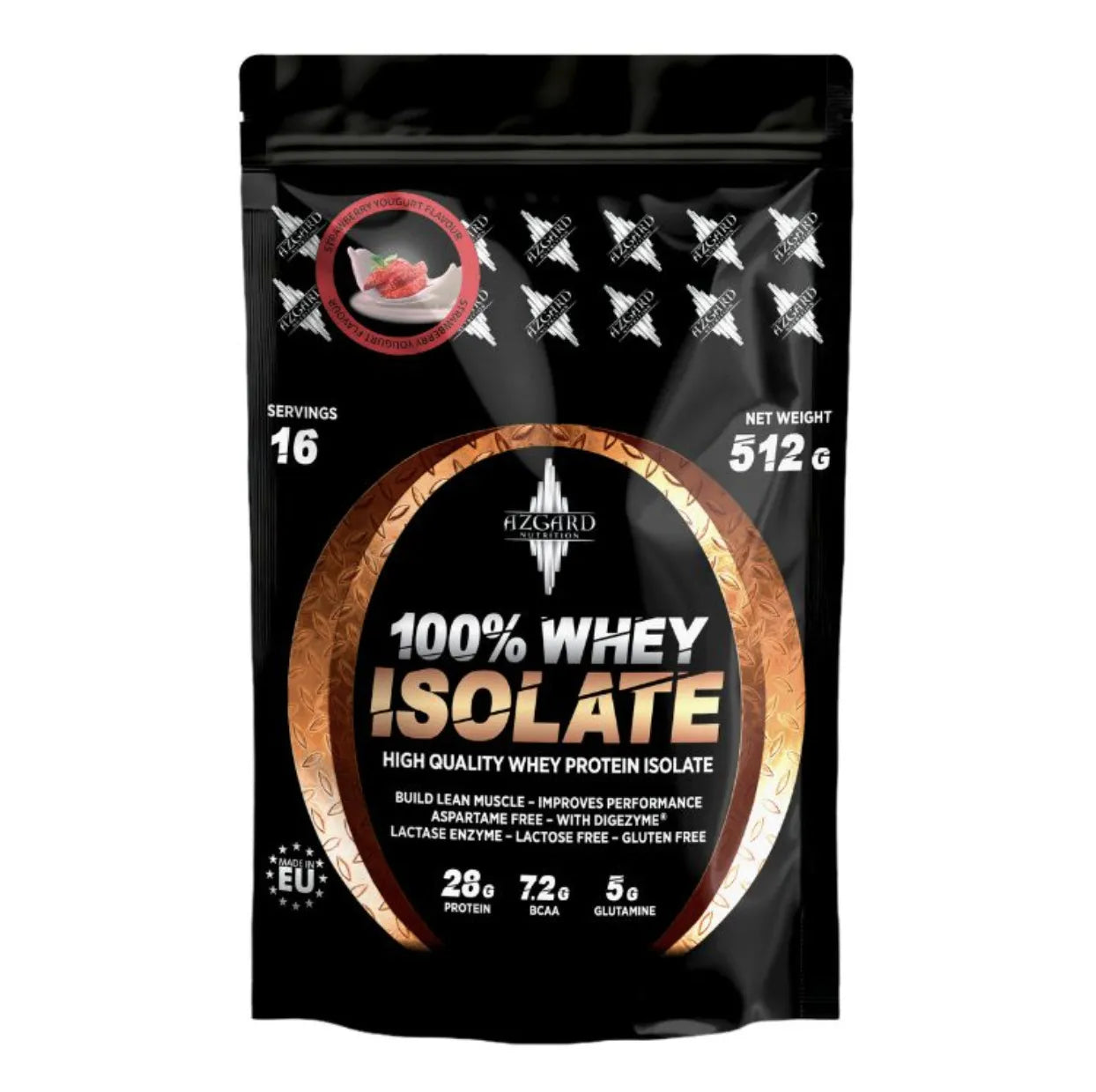 Azgard 100% Whey Isolate 512  g