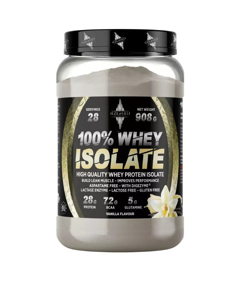 Azgard 100% Whey Isolate 908 g, Lactose Free