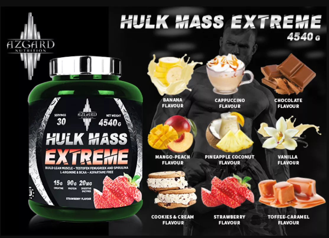 Azgard Hulk Mass 4540 g Mass Gainer