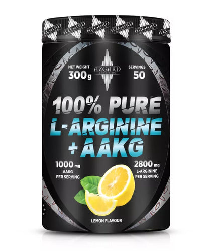 Azgard Pure L Arginine AAKG 300 g Lemon