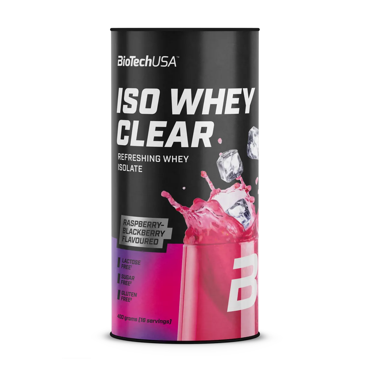 Biotech Iso Whey Zero Clear 400 g. (išrūgų izoliatas)