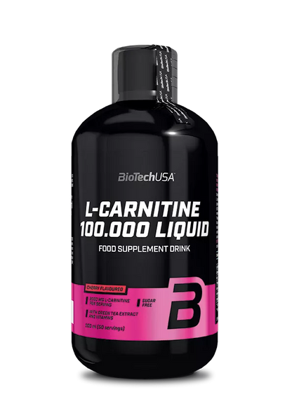 Biotech L-Carnitine 100.000 Liquid 500 ml.