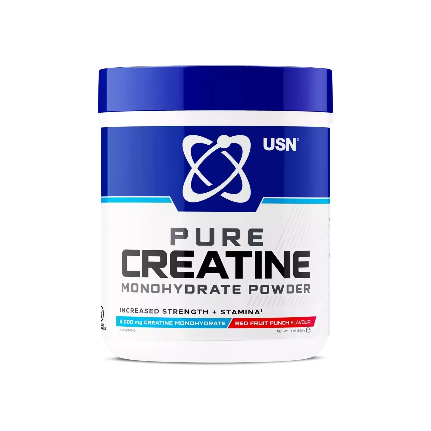 USN Pure Creatine (su skoniu) 500 g.