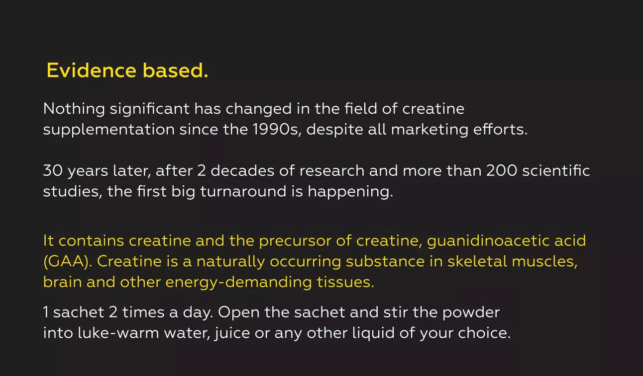 CreGAAtine 60 pack. Creatine