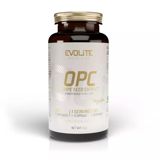 EvoLite Grape Seed extract OPC 90 kaps. (Vynuogių sėklų ekstraktas)