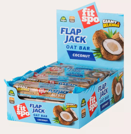 FitSpo Flap Jack Coconut 80 g x12 BOX