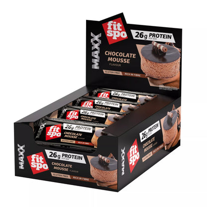 FitSpo Maxx protein bar Choco Mousse BOX 75 g x 12