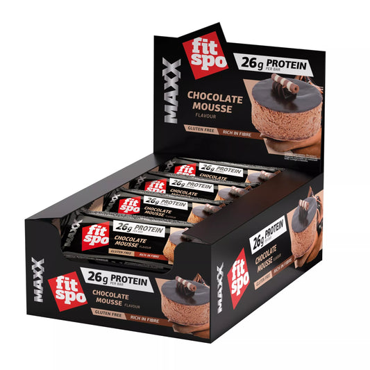 FitSpo Maxx protein bar Choco Mousse BOX 75 g x 12