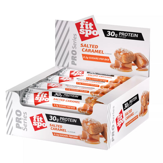 FitSpo PRO Salted Caramel protein bar BOX 85 g x 12