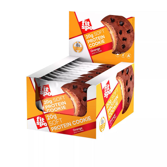 FitSpo Protein Cookie Orange BOX 70 g x 10