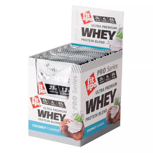 FitSpo Whey protein 30 g Coconut x12 BOX