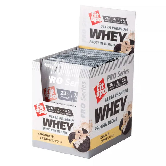 FitSpo Whey protein 30 g Cookies and cream x12 BOX