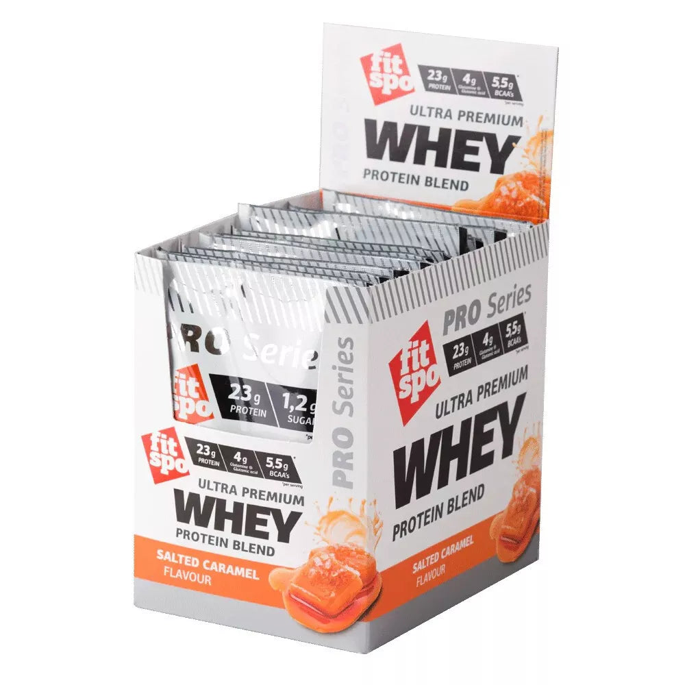 FitSpo Whey protein 30 g Salted caramel x12 BOX
