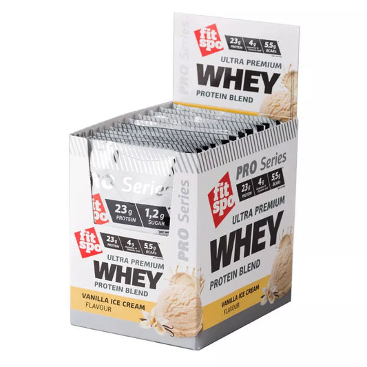 FitSpo Whey protein 30 g Vanilla Ice Cream x12 BOX