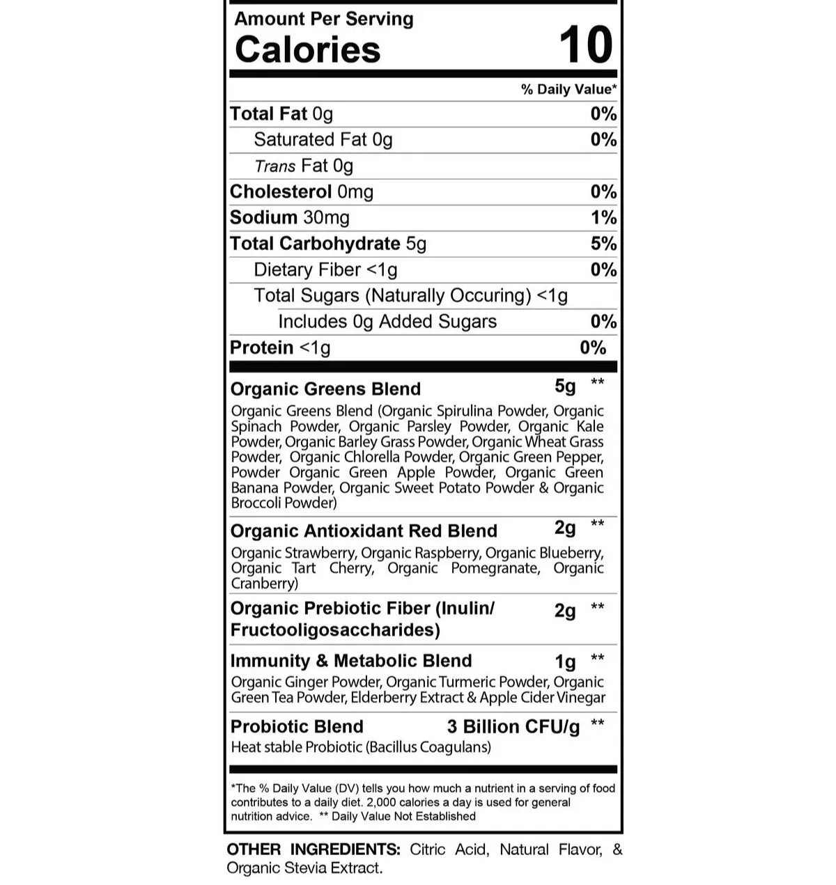 Gaspari Proven Greens & Reds 360 g