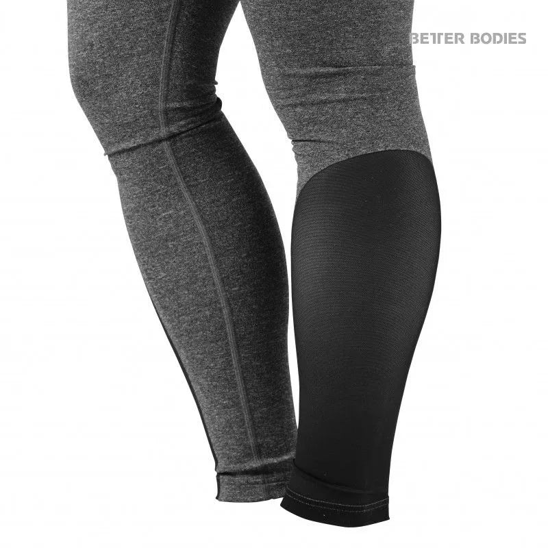Better Bodies BB Shaped Tights (Anthracite melange/coral)