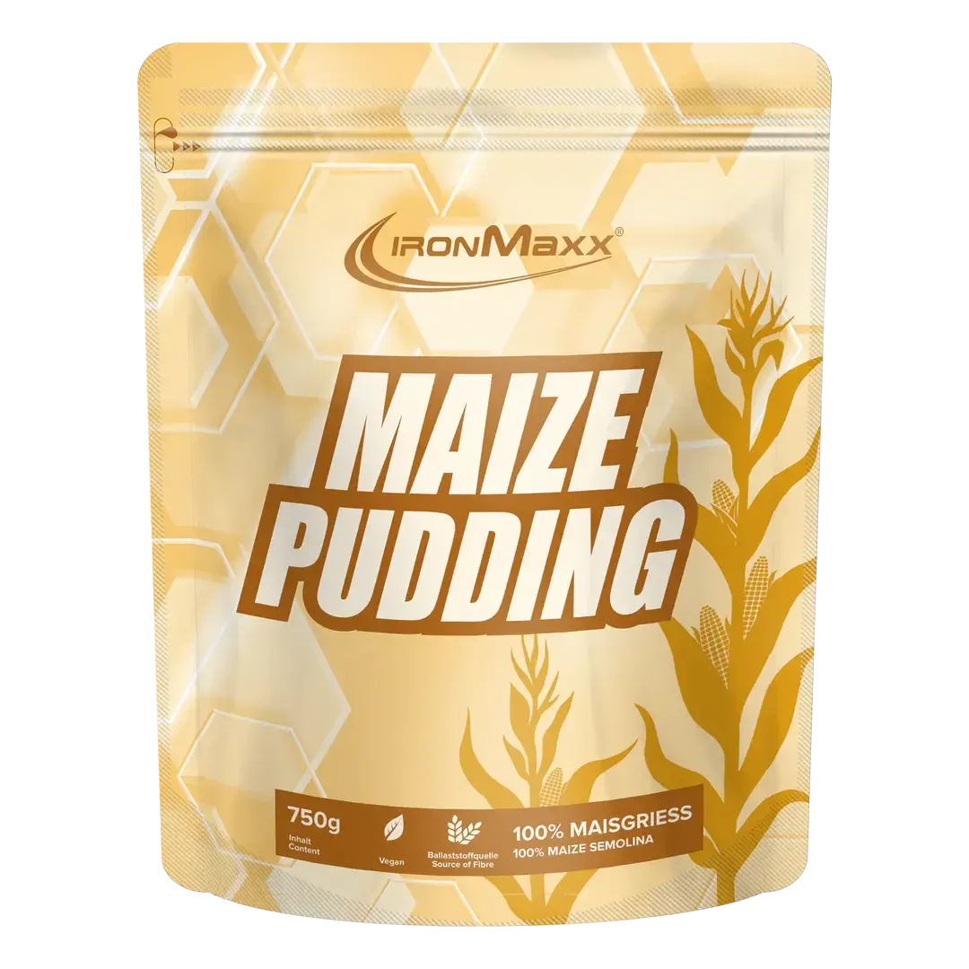 Ironmaxx Maize Pudding 750 g. (Kukurūzų pudingas) Geriausias iki 2026-03-31