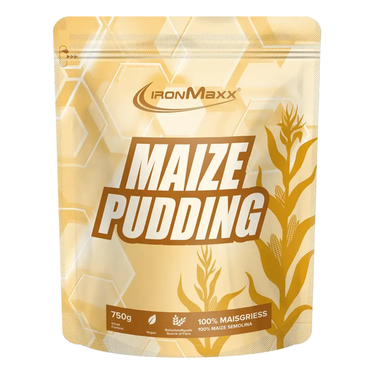 Ironmaxx Maize Pudding 750 g. (Kukurūzų pudingas) Geriausias iki 2026-03-31