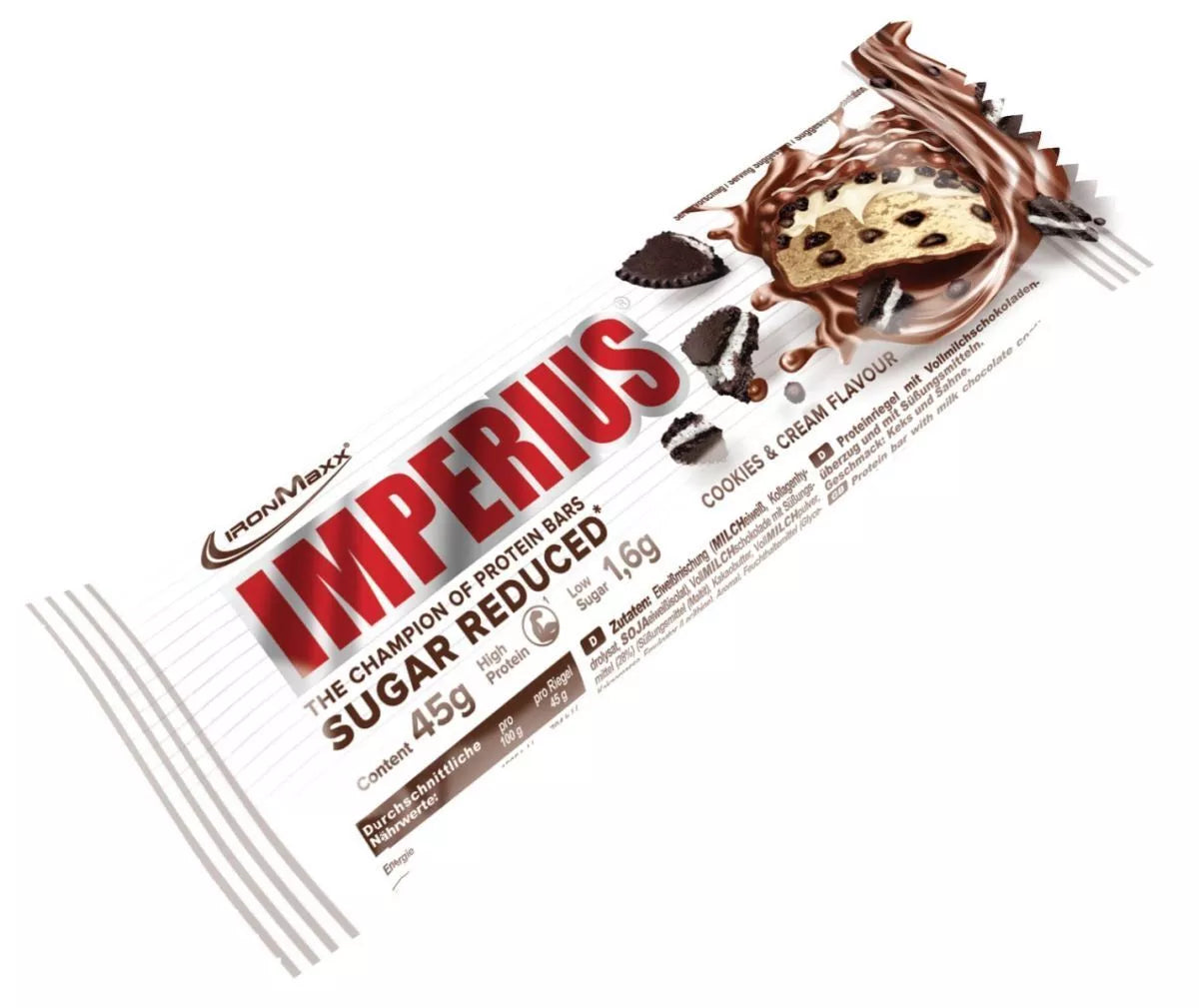 IronMaxx Imperius Sugar Reduced Bar 45 g.