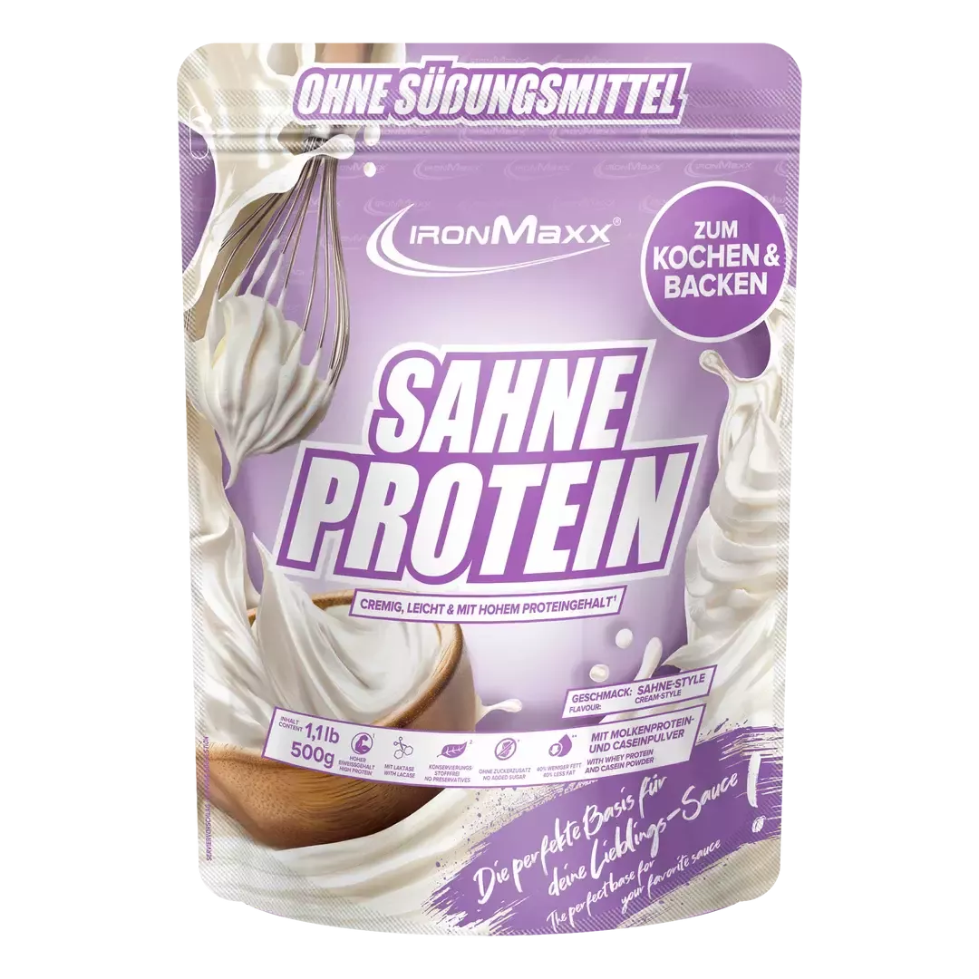 IronMaxx Sahne Protein 500 g. (baltyminė grietinėlė)