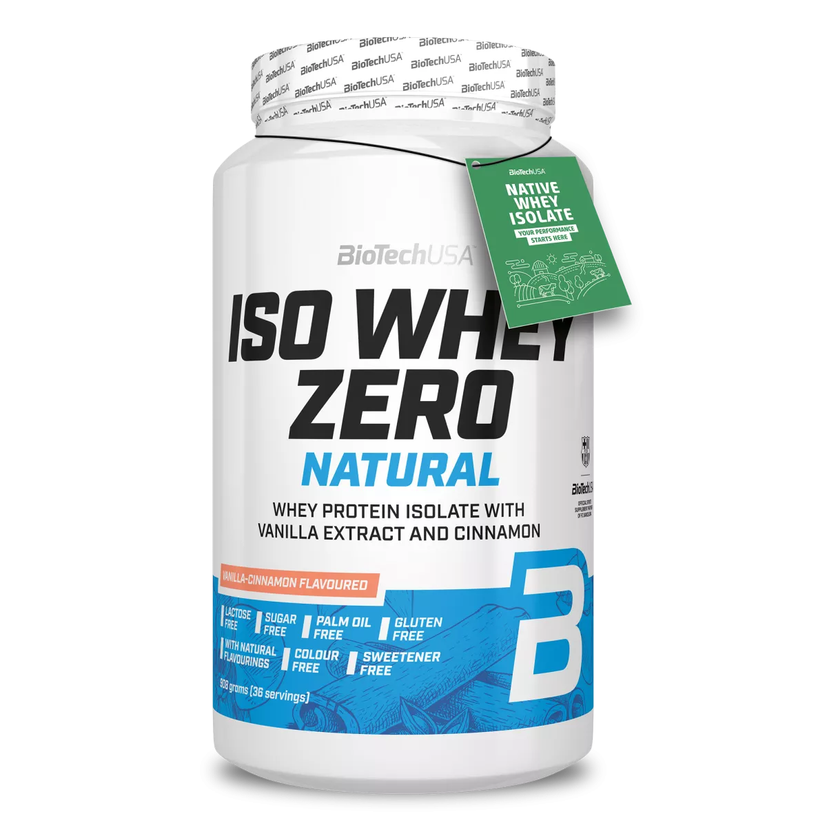 Biotech Iso Whey Zero Natural 908 g.