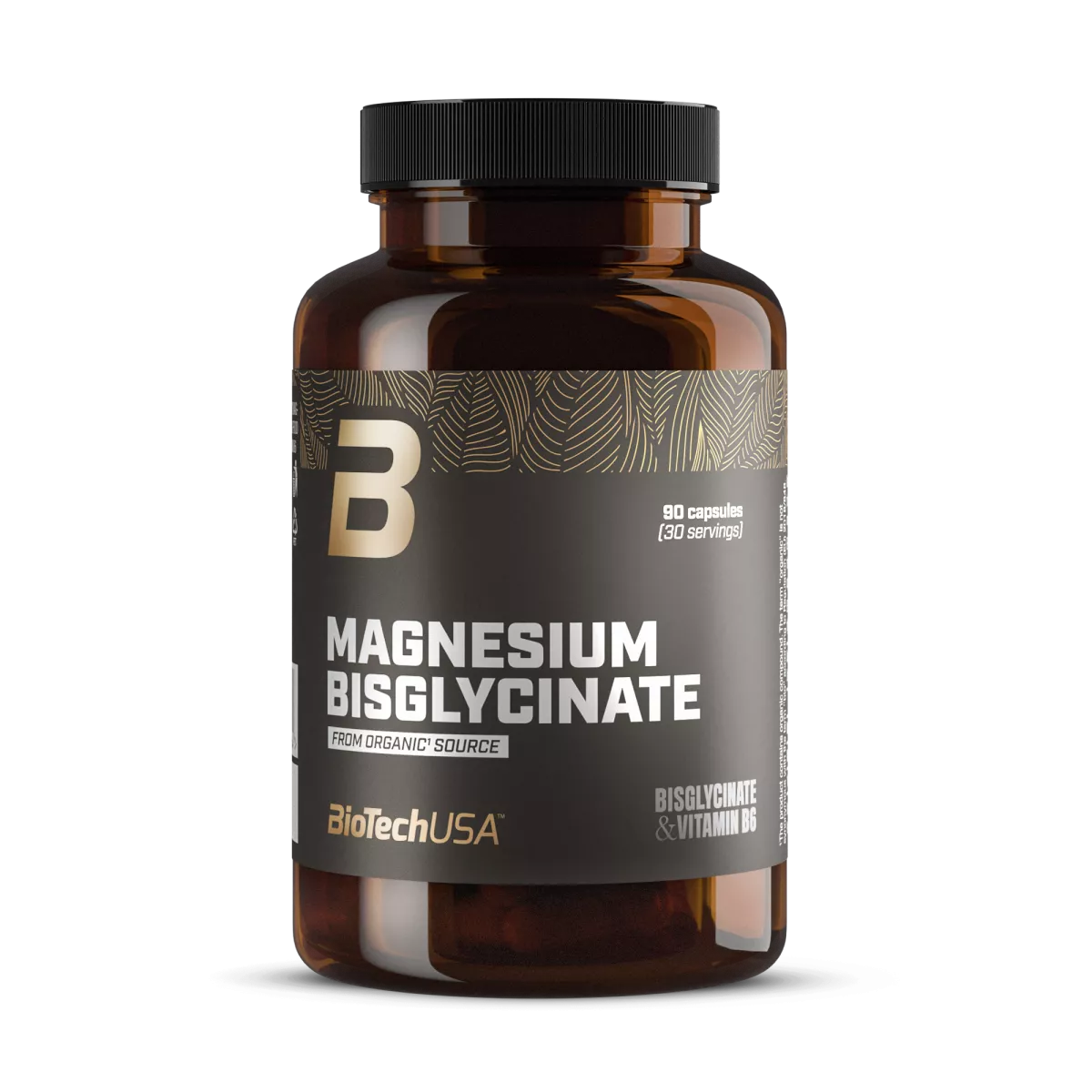 Biotech Magnesium Bisglycinate (Magnio bisglicinatas) 90 kaps.