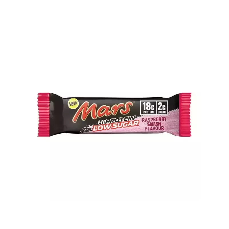 Mars Hi Protein Low Sugar Raspberry Smash 55 g.