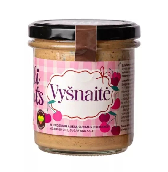 Mili Nuts Cashew Nut Cream with Freeze-Dried Cherries