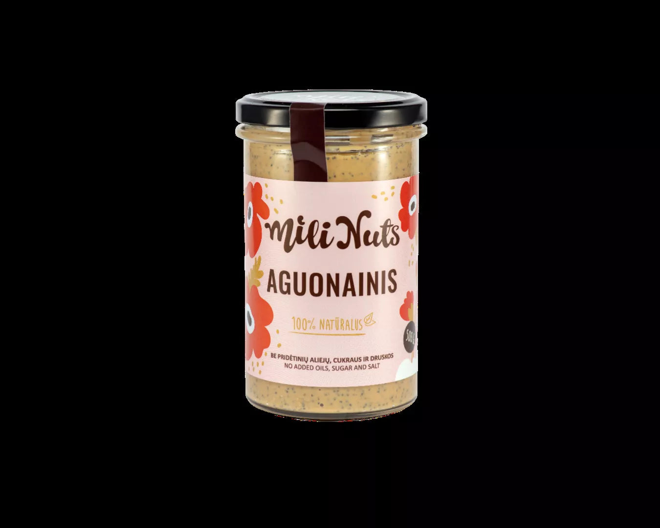 Mili Nuts Cashew Nut Cream With Poppy Seeds