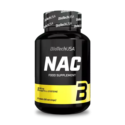 Biotech NAC 60 tabl. (N-acetil-L-cisteinas)