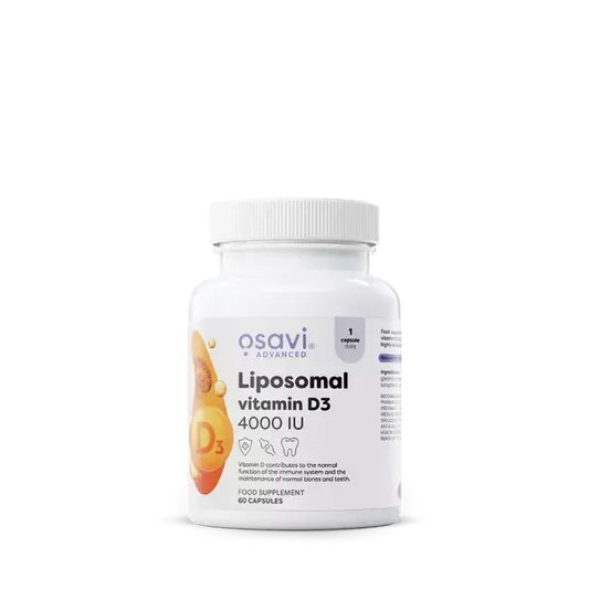 Osavi Liposomal vitamin D3 4000 IU 60 kaps. (Liposominis vitaminas D)