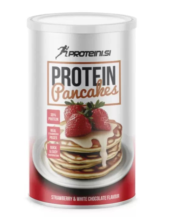 Proteini.si Protein Pancakes 300 g Strawberry white chocolate