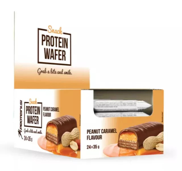 Proteini.si Protein Wafer 37 g Peanut caramel x24 BOX