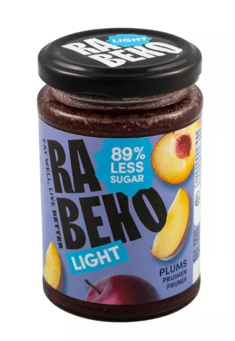 Rabeko Light Jam Plums  230 g