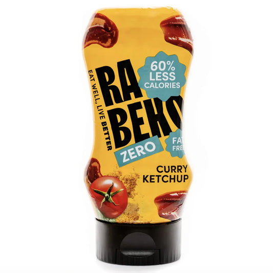 Rabeko Zero 350 ml Curry ketsčupo padažas