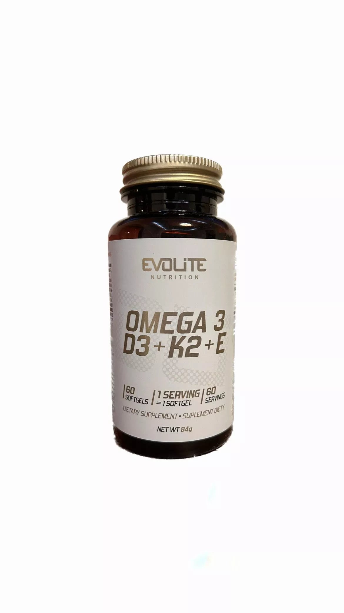 EvoLite Omega 3 + D3 + K2 + E  60 kaps.