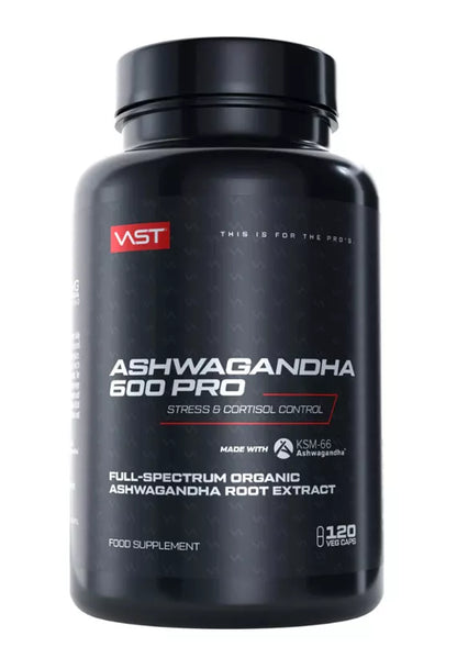 VAST Ashwagandha 600 PRO KSM-66 120 caps