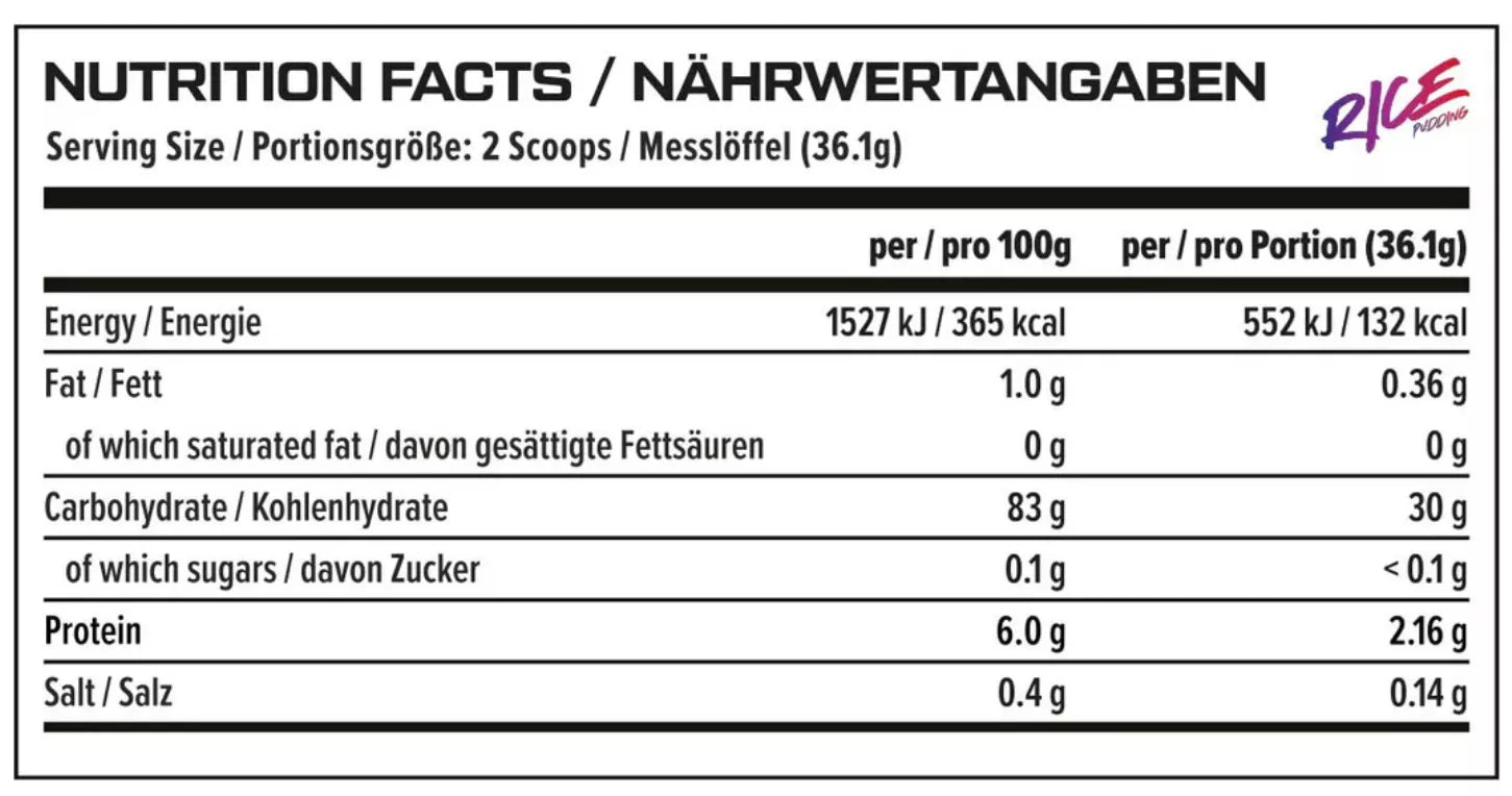 VAST Instant Rice Pudding 900 g
