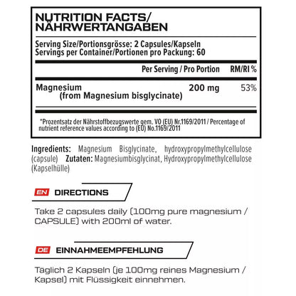 VAST Magnesium 200 120 Caps