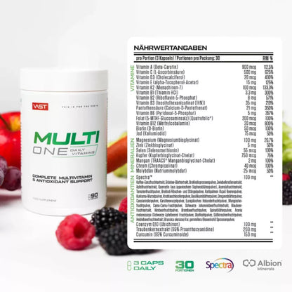 VAST MULTI ONE Multivitamin & Antioxidants 90 kaps.