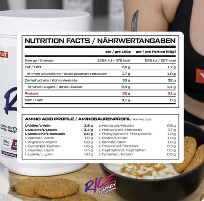 VAST Rice + Whey 900 g